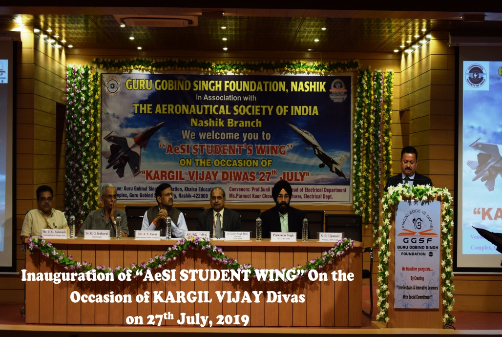 AeSI Student Wing Chapter Association with HAL on the Occasion of Kargil Divas